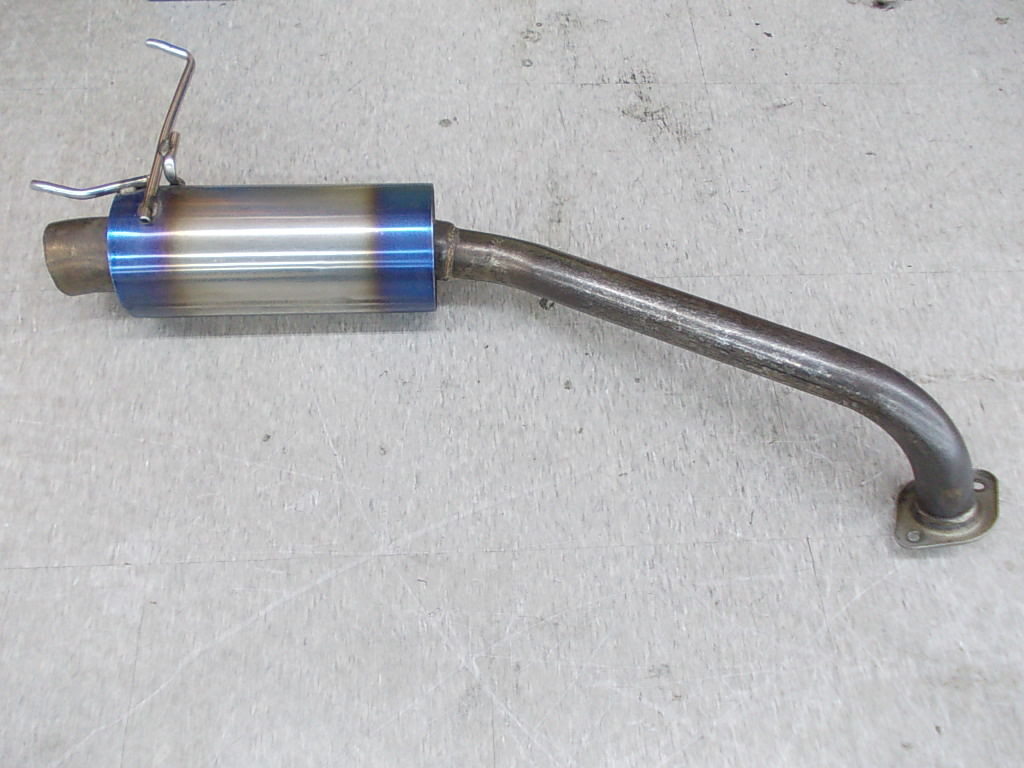 GE8/GE系フィット グレード RS 2WD フルチタンマフラー J'S RACING
