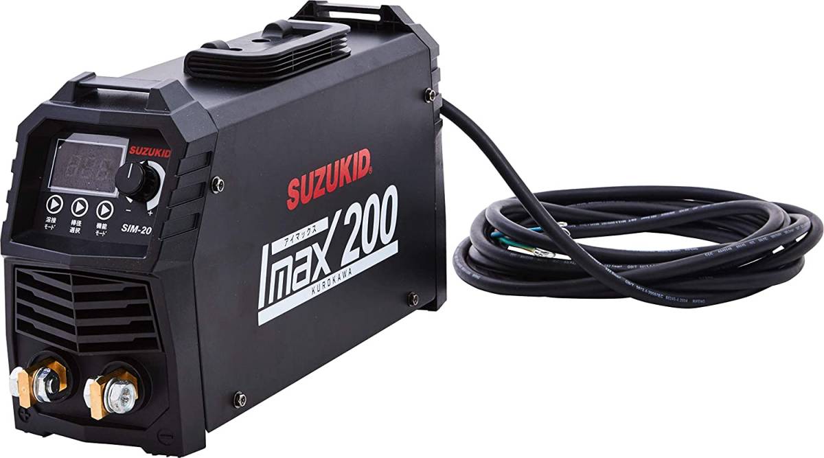 【当店限定販売】 【売れてます】スター電器製造(SUZUKID) 直流インバータ アーク溶接機 200V専用 アイマックス200 SIM-200 アーク溶接機