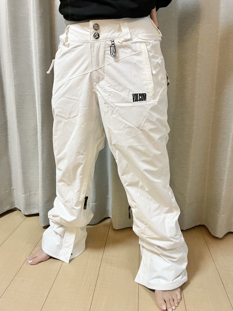 魅力の VOLCOM ボルコム ウエア レディース ホワイト XSサイズ パンツ