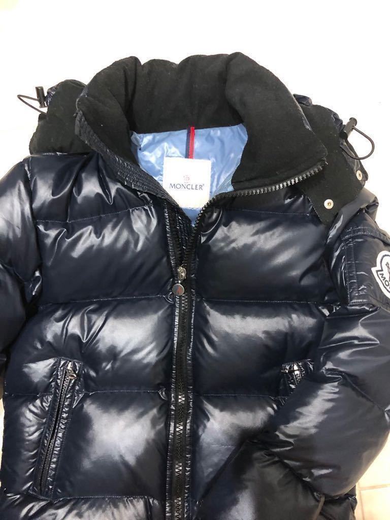 【サイズ0】美中古 ヒマラヤ 0 モンクレール MONCLER ダウンジャケット ネイビー メンズ マヤ 希少 1オーナー