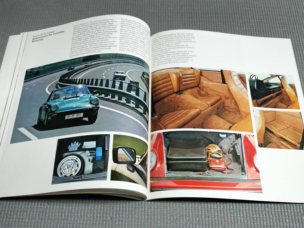 ポルシェ 911SC//TURBO 英語版カタログ 1978年 PORSCHE 三和自動車