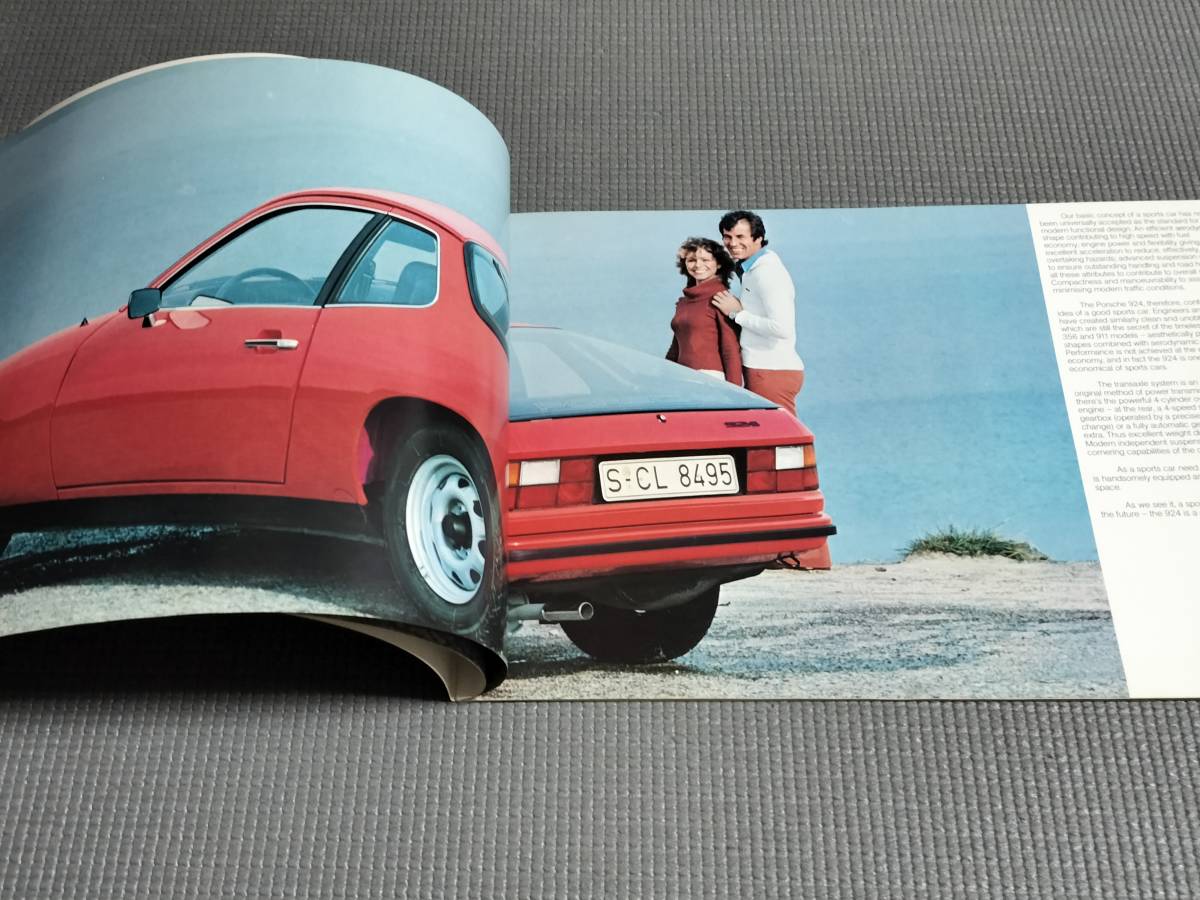 ポルシェ 924 英語版カタログ 1976年 PORSCHEの画像3