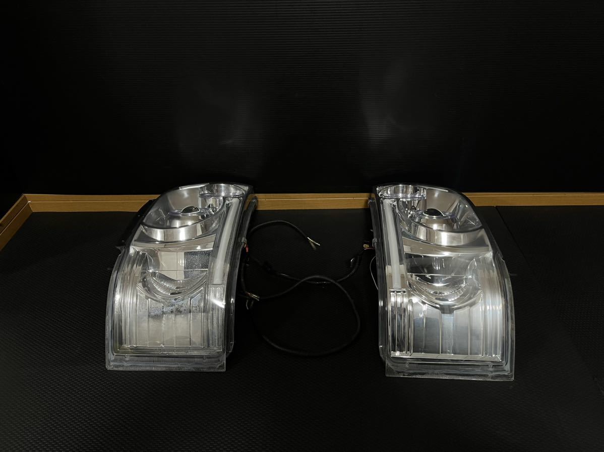  200系 ハイエース 1型 2型 プロジェクター ヘッドライト LEDバー シーケンシャル 標準 ワイド玄武 CRS ユーアイビークル ソナー DEPO_画像2