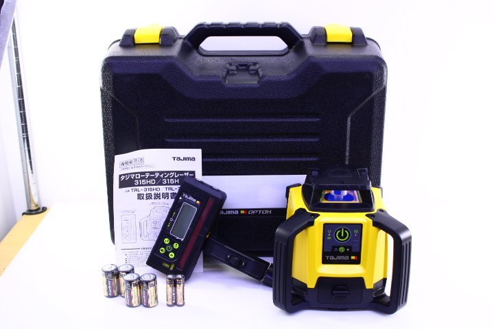 ○未使用 TAJIMA タジマ TRL-315HD ローテーティングレーザー TRL-DRCV