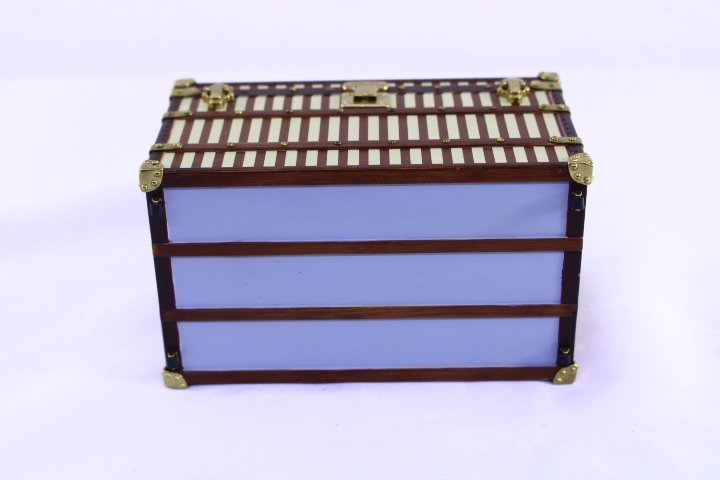●LOUIS VUITTON/ルイヴィトン ノベルティグッズ マル・クーリエ トランク 小物入れ オブジェ 非売品 レア コレクション 箱無し【10808210_画像5