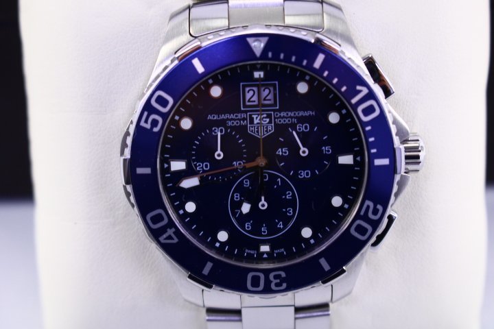 ●TAG Heuer/タグホイヤー CAN1011.BA0821 RMY4587 アクアレーサー クォーツ 腕時計 メンズ【10800665】_画像3