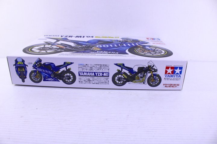 *[ не собран ]TAMIYA/ Tamiya Yamaha YZR-M1 \'04 No.46/No.17 1/12 мотоцикл No.98 мотоцикл пластиковая модель [10811746]