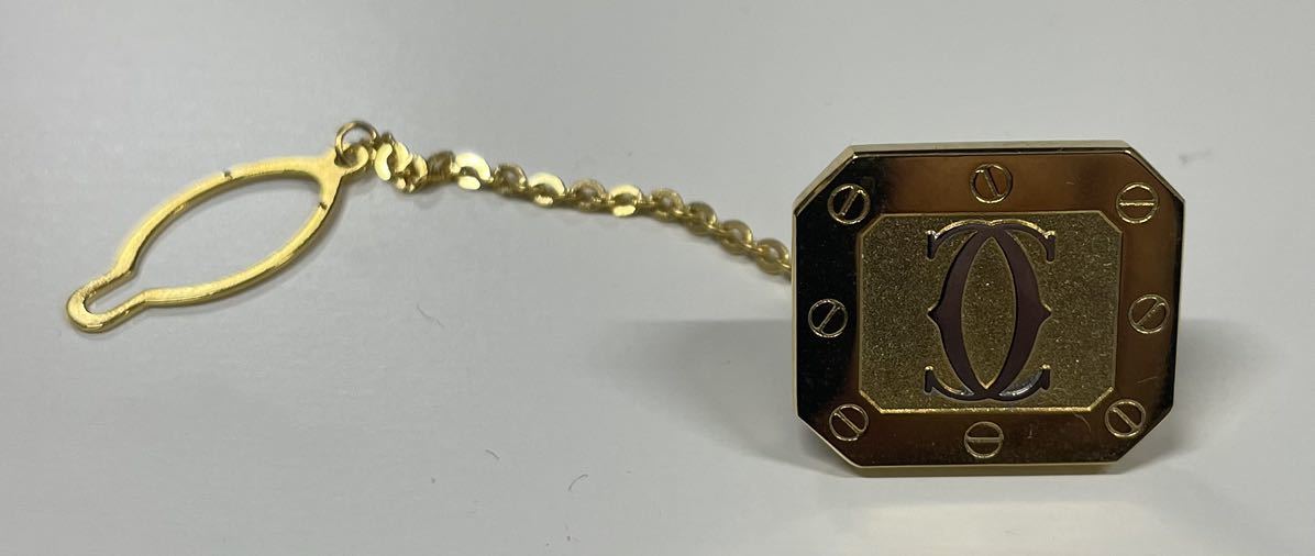 00K 1 Cartier カルティエ カフスボタン カフス ゴールドカラー アクセサリー ブランドアクセサリー 装飾小物_画像7