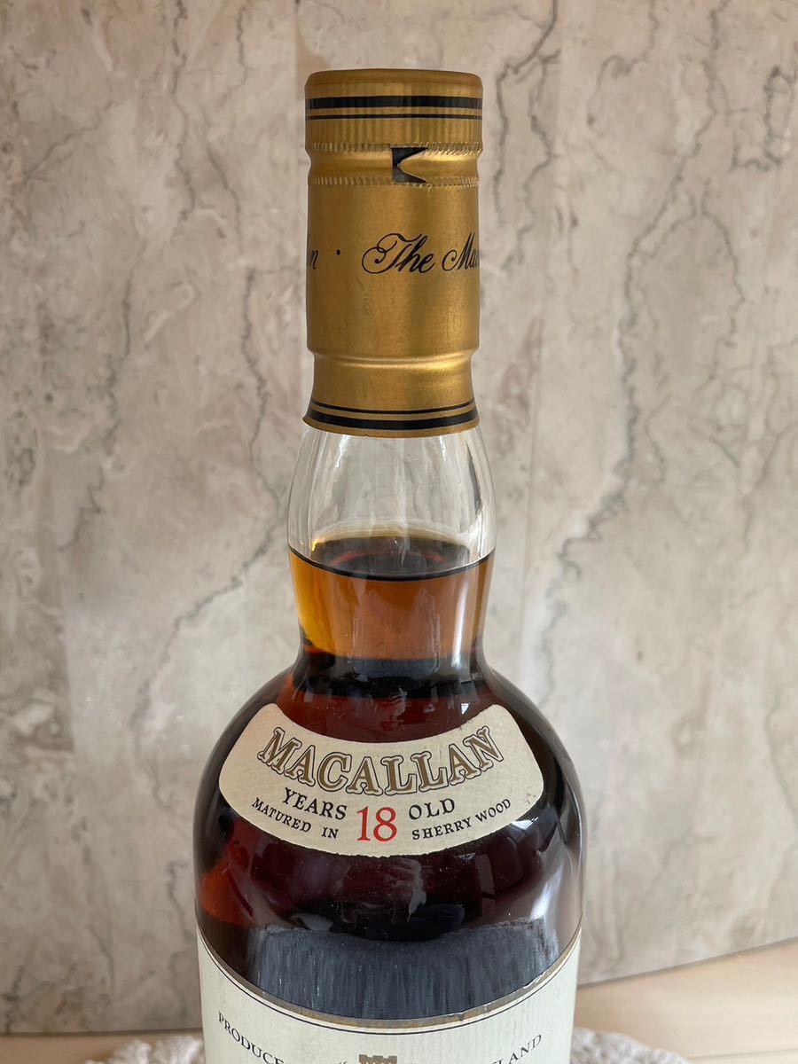 【未開栓】THE MACALLAN ザ マッカラン1972オールドボトル18年 スコッチウイスキー 750ml 43% 古酒 希少 レア 箱付き MACALLAN (C) - 4