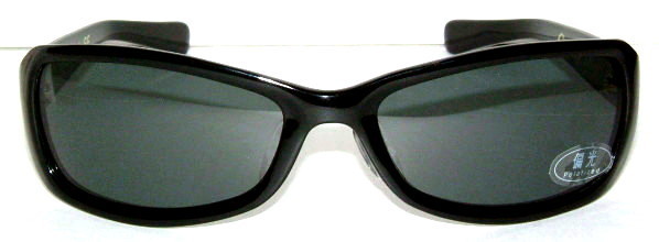 新品 パワーロッド66 偏光 レンズ セルフレーム サングラス (黒フレーム×スモークレンズ) ホットロッド バイカー シェード バイク 眼鏡 黒_画像2