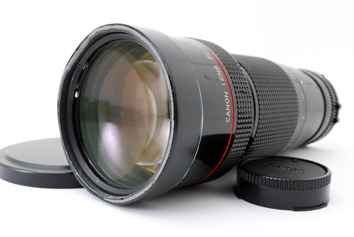 【人気のLレンズ】 Canon キャノン NEW FD 300mm F4 Ｌ フード組み込みタイプ カメラ 現状品 同梱可能 #6922