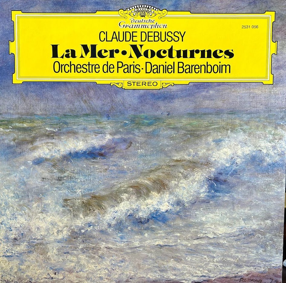 【LP】Daniel Barenboim　La Mer Nocturnes 独盤 バレンボイム_画像1