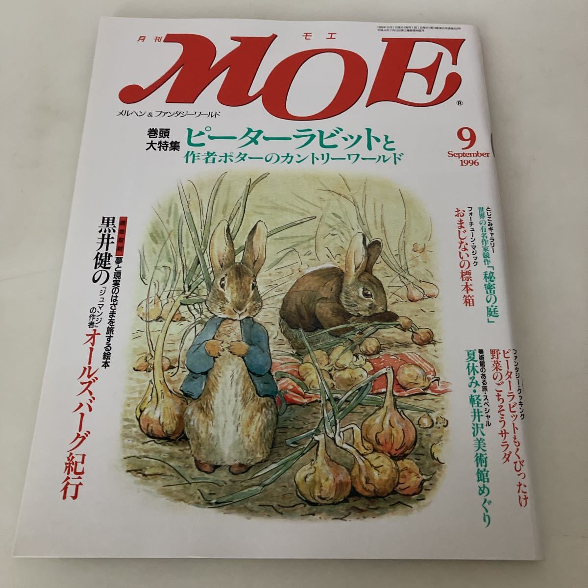 * free shipping * monthly MOEmoe1996 year 9 month No.203 Peter Rabbit .pota-. Country world light .. art gallery ...!G5