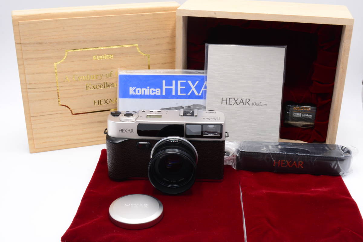 信頼】 ☆新品級☆ 【美品】Konica/コニカ hexar 35mm F2レンズ付き