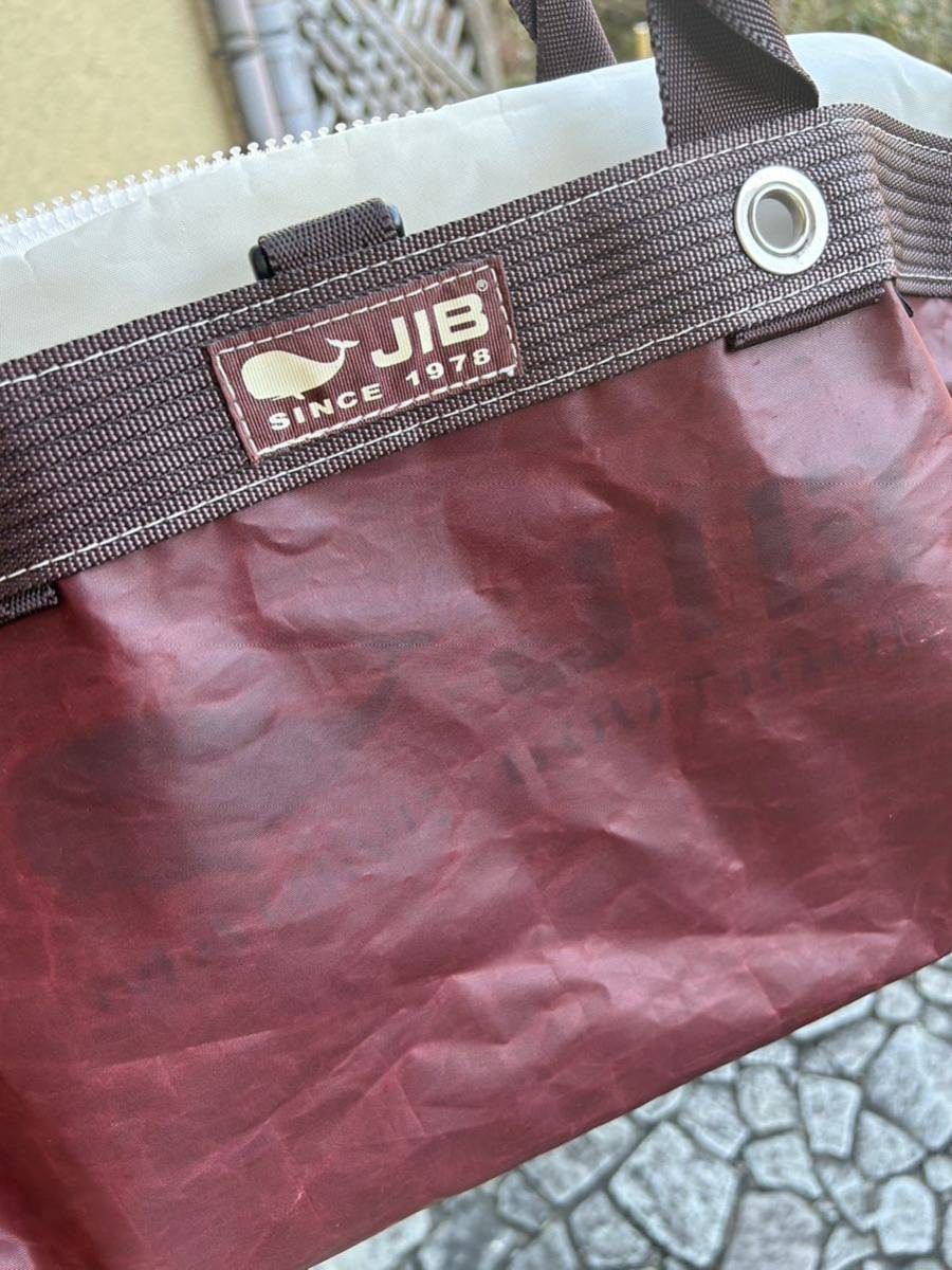 JIBのダッフルバッグ 横42センチ 希少ブラウンカラーの画像2