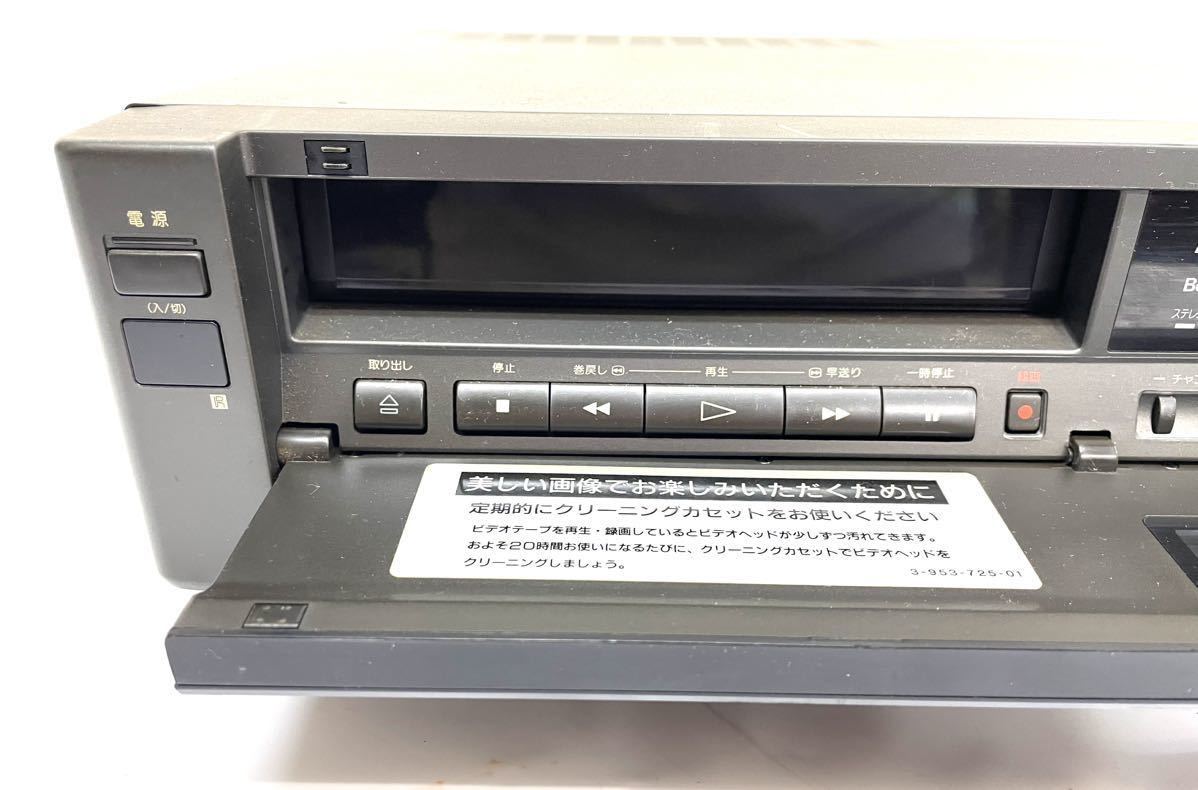 SONY ソニー Betamax SL-200D ベータビデオデッキ Hi-Band Beta 本体のみ ①の画像4