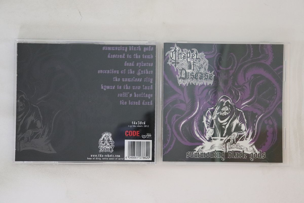 独CD Chapel Of Disease Summoning Black Gods FDA50CD FDA REKOTZ /00110_画像1