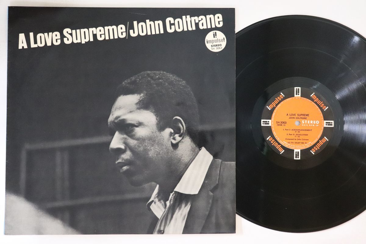 LP John Coltrane 至上の愛　A Love Supreme SH3063 IMPULSE /00260_画像1