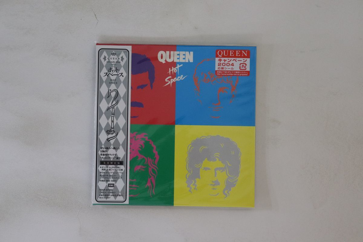 CD Queen Hot Space (紙ジャケット仕様) TOCP67350 EMI 紙ジャケ 未開封 /00110_画像1