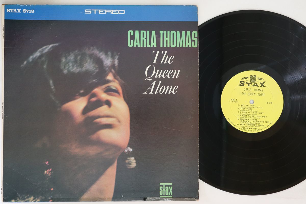 米LP Carla Thomas Queen Alone S718 STAX /00260_画像1