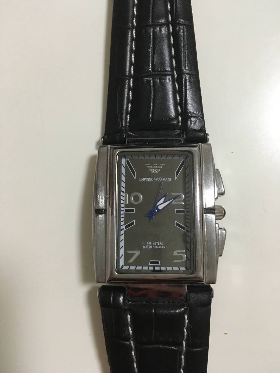 EMPORIO ARMANI Emporio Armani quartz wristwatch AR-0308: Real 
