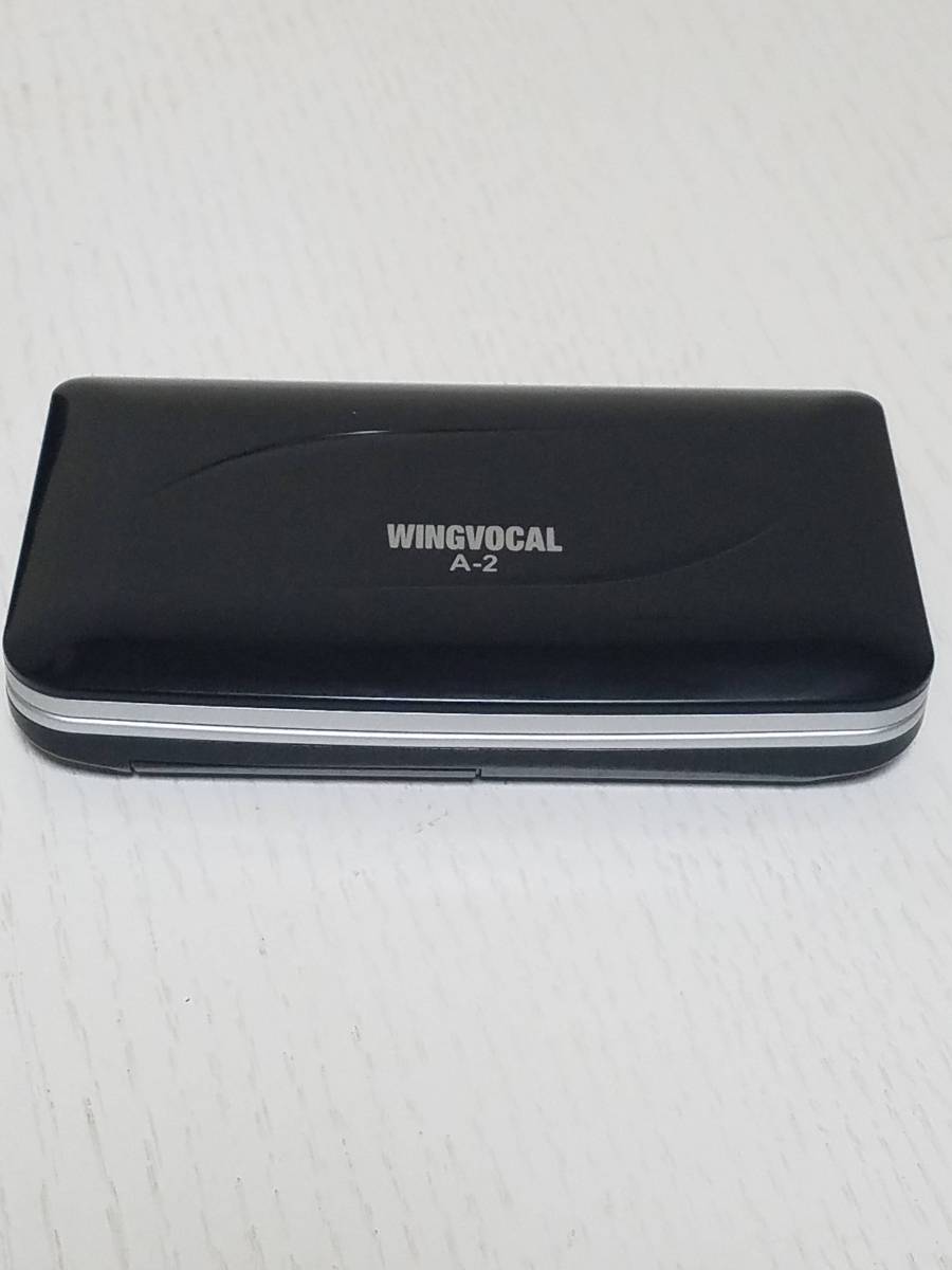  translator WINGVOCAL A-2 10. national language with voice . convenience everyday . for . manual ( many language ) soft case attaching used box none earphone is selling on the market. . therefore OK