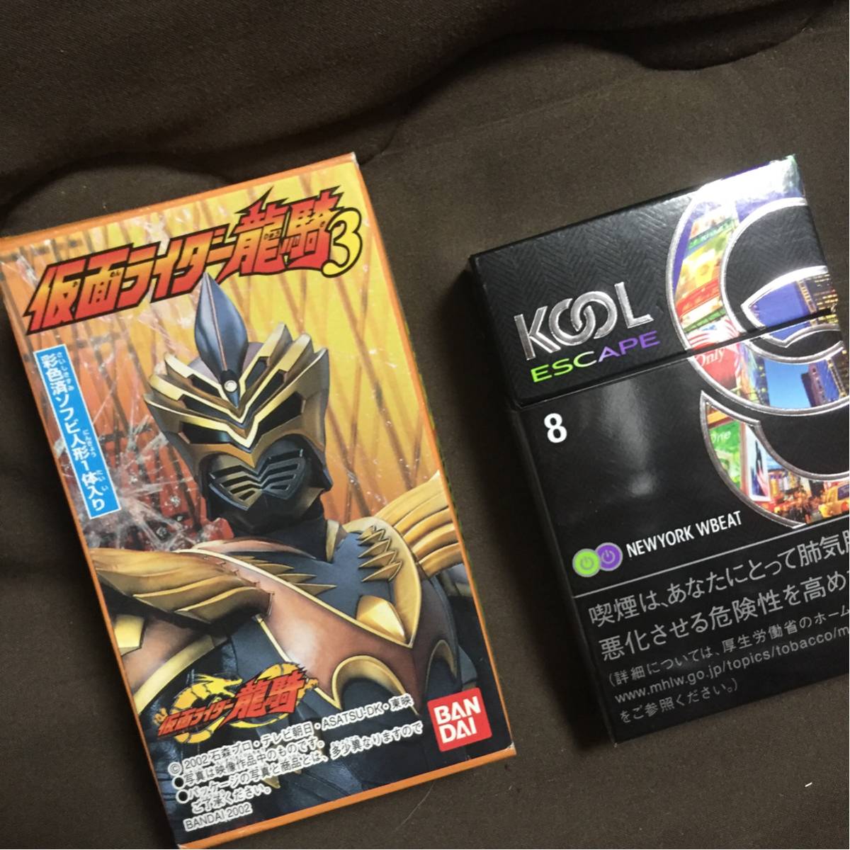 仮面ライダー龍騎3《オーディン》2002年当時物《未開封保管品》［現状現品渡し］バンダイ_画像1