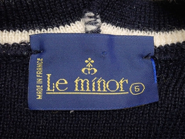 Le minor knitted Parker *S* Le Minor / France made / Kids size /23*1*3-11