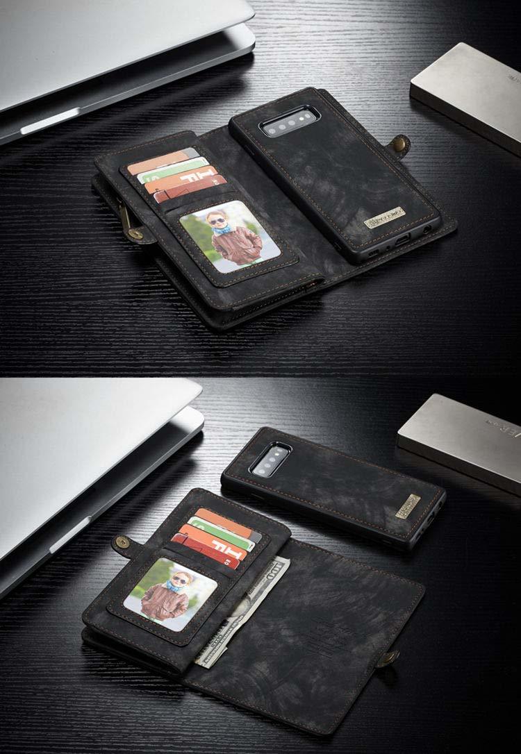 Galaxy S10+ レザーケース ギャラクシー s10+ ケース SCV42 SC-04L 手帳型 お財布付き カード収納 カバーc_画像2