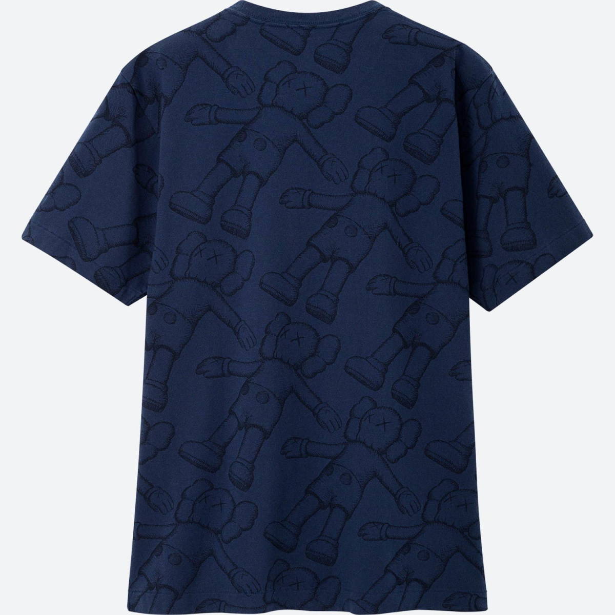 * 1点のみ * 送料無料 * UNIQLO KAWS UT ユニクロ カウズ Tシャツ コラボ XL / Blue *