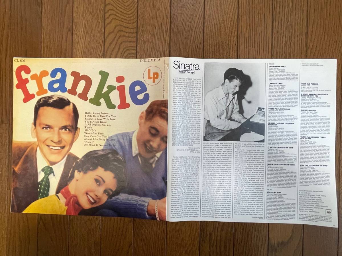 LP8フランク・シナトラ LPケース箱のみ 、LPパンフ、♪FRANK SINATRA THE VOICE THE COLUMBIA YEARS 1943-1952_画像5