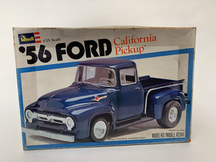 Revell 56 Ford F-100 フォード パンプキン レベル 1/25＊Hot Rod American graffiti アメリカングラフィティ ムーンアイズ MOONEYES_画像1