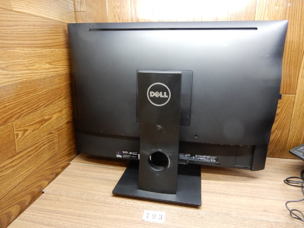 793☆フルＨＤ23.8Ｗ液晶一体型PC★WEBカメラ&新品２５６GB SSD搭載★Core i5★メモリ8G★DELL★OPTIPLEX 7440 AIO_画像4