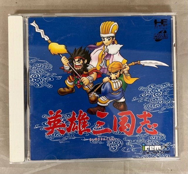 【中古品】PCエンジン 英雄三国志 (管理番号：062199)の画像1