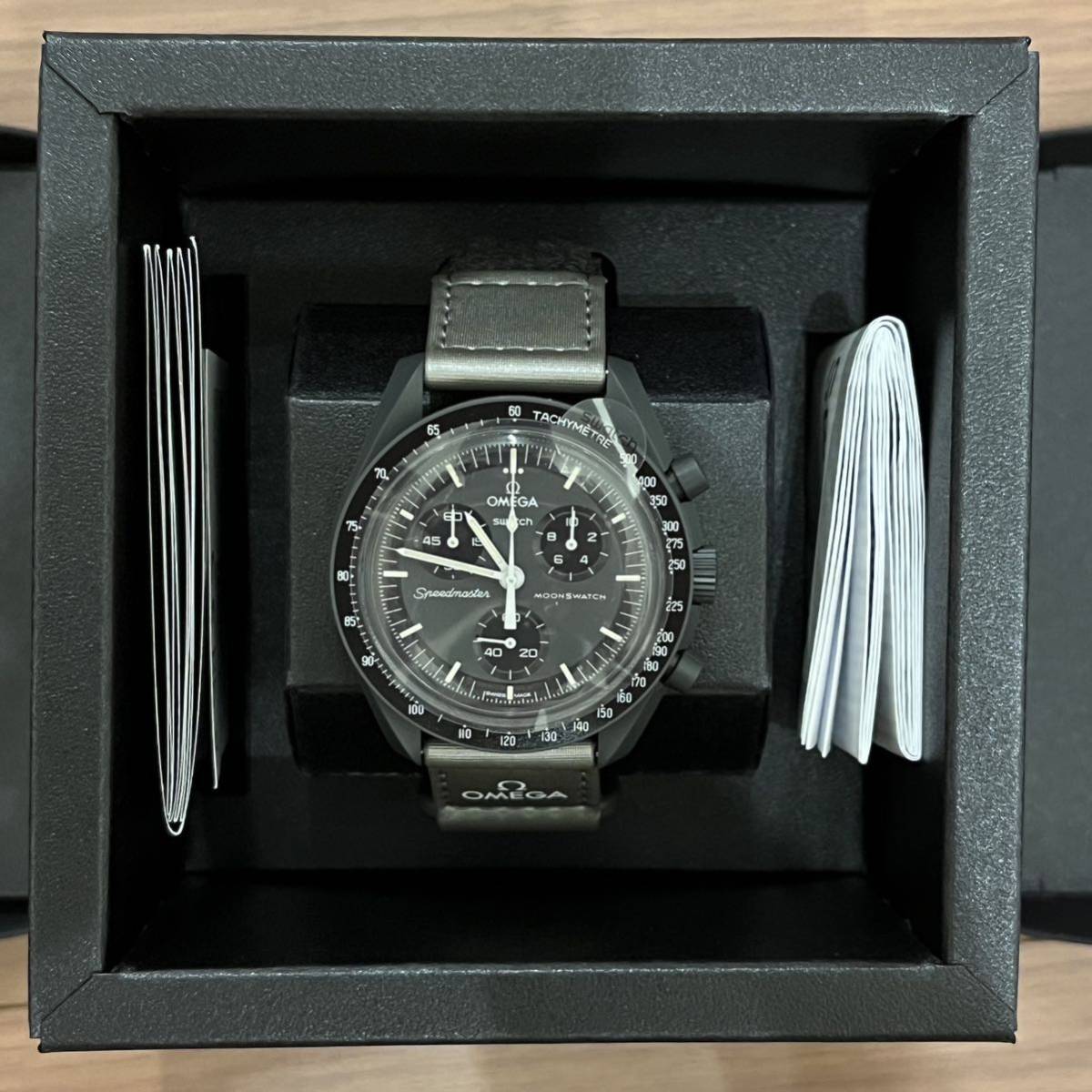 新品☆OMEGA × swatch ムーンスウォッチ オメガ Mission to the Mercury スウォッチ 22年12月 国内正規品 箱 保証書 マーキュリー 付属品