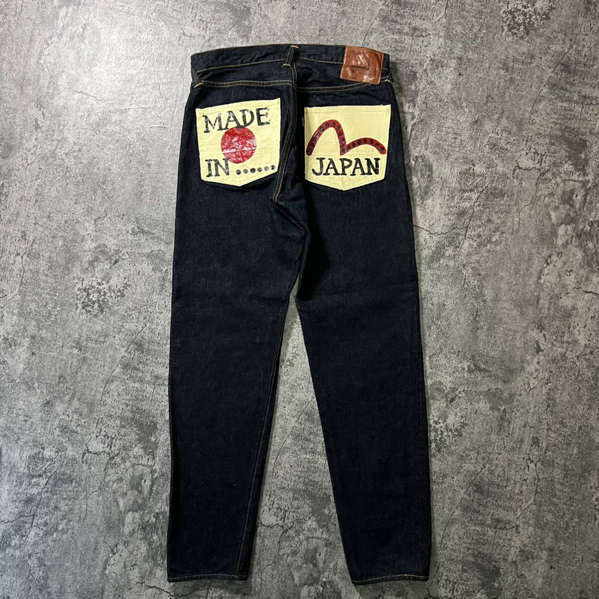EVISU】希少 一点物 限定物 デニム 日本国旗 MADE IN JAPAN-