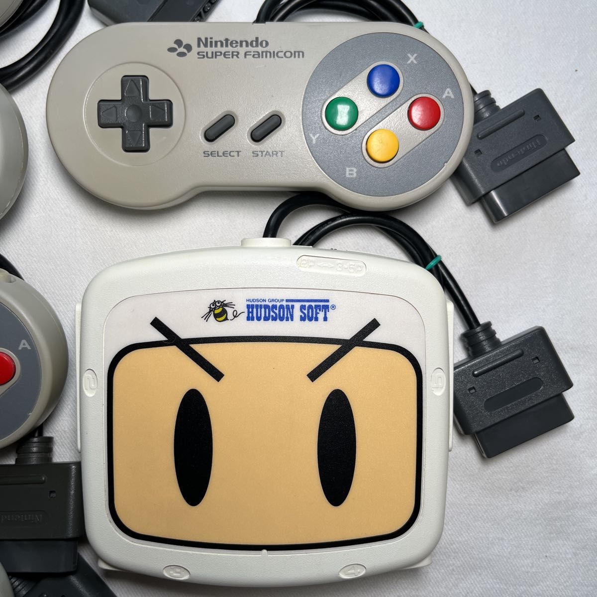 ボンバーマン5人で遊べるマルチタップセット スーパーファミコン ボンバーマン5人で遊べるマルチタップセット スーパーファミコン