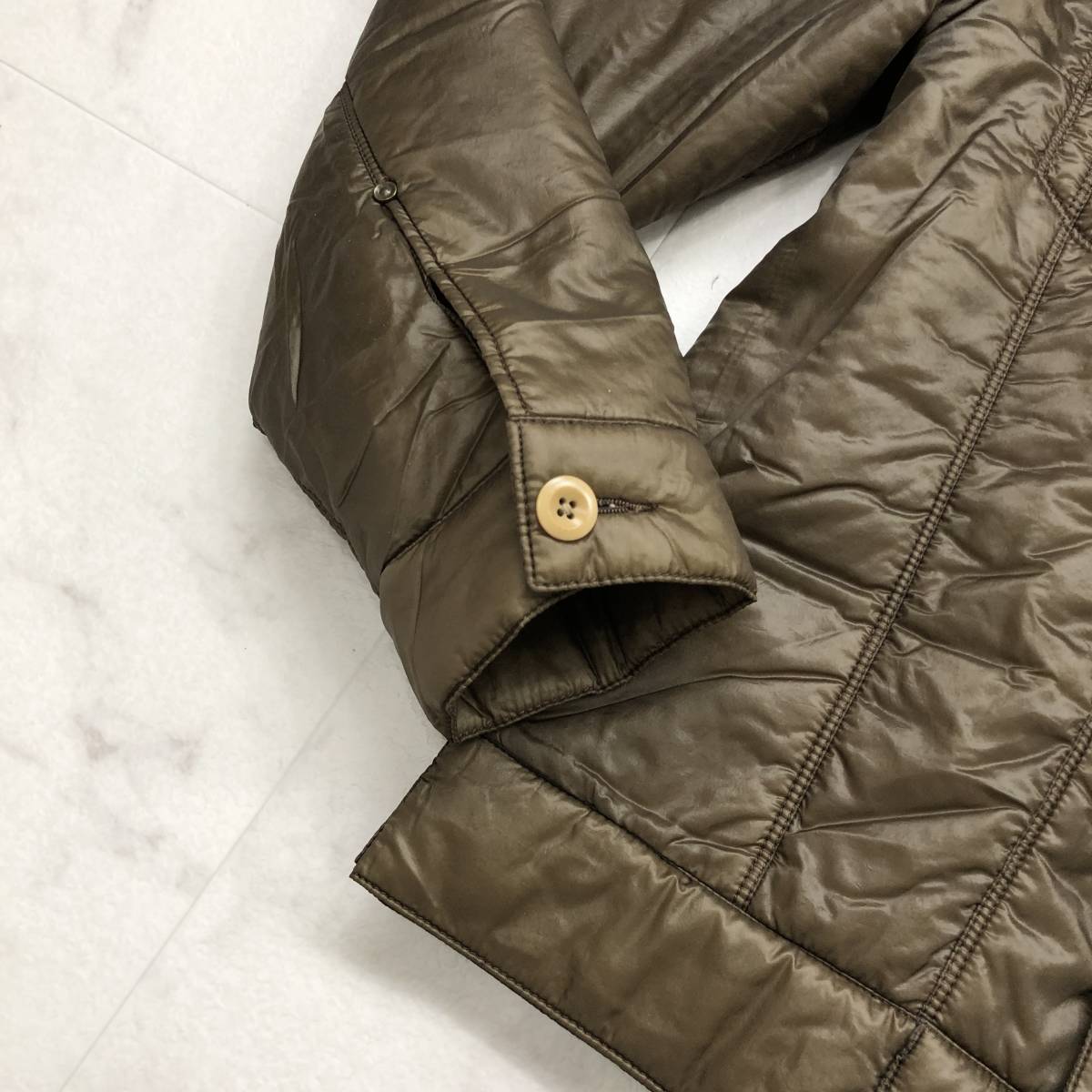 極美品 人気ポールスミスコレクション【Paul Smith COLLECTION】中綿入りジャケット メンズ L 保温性 ライトダウン アウター 冬 43K