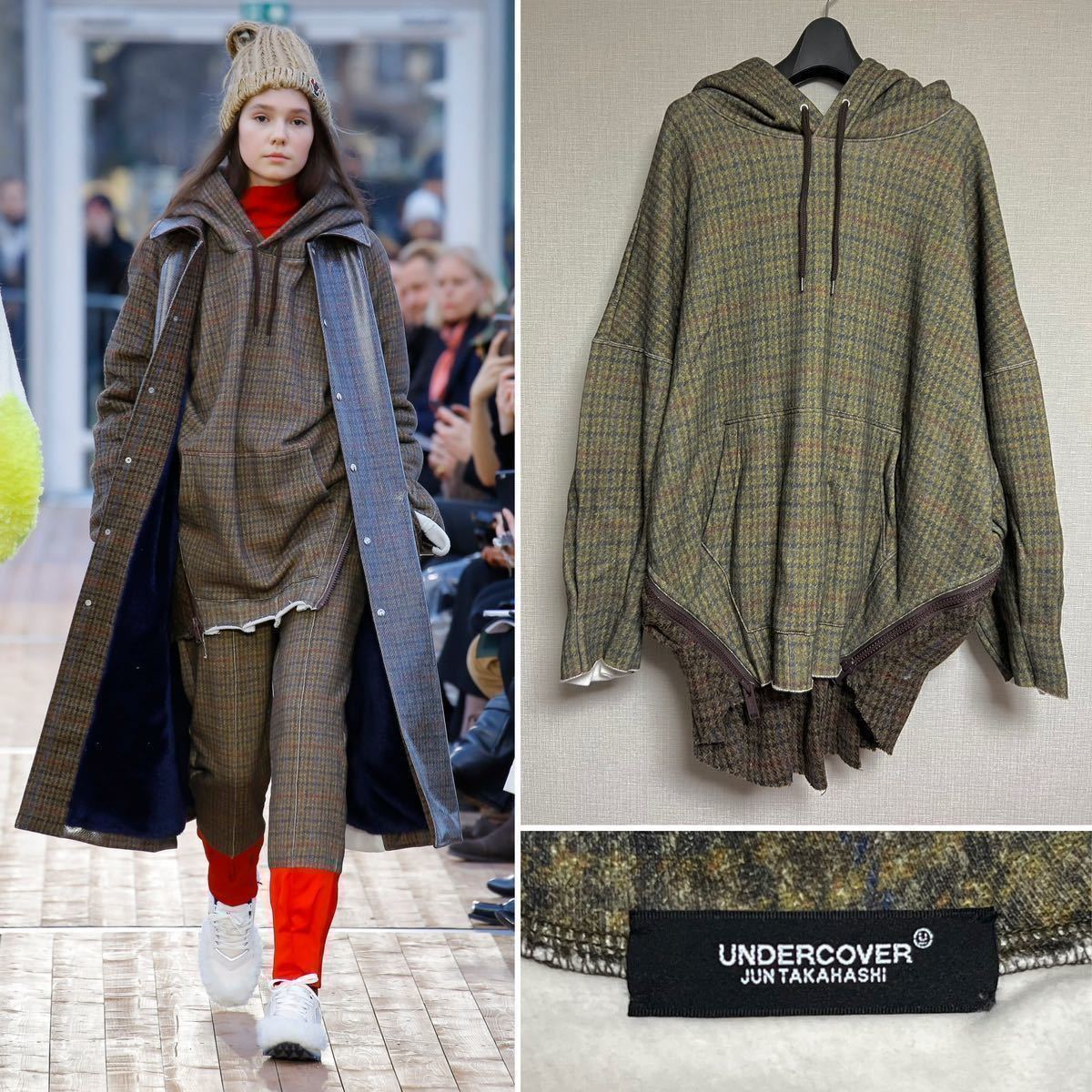 ヤフオク! - 希少 18AW UNDERCOVER 裏起毛 ウラケ ZIP BIGパ...