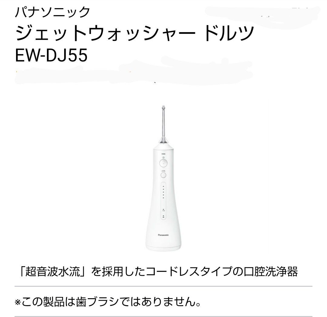 新品 未開封 送料無料 パナソニック ジェットウォッシャードルツ EW