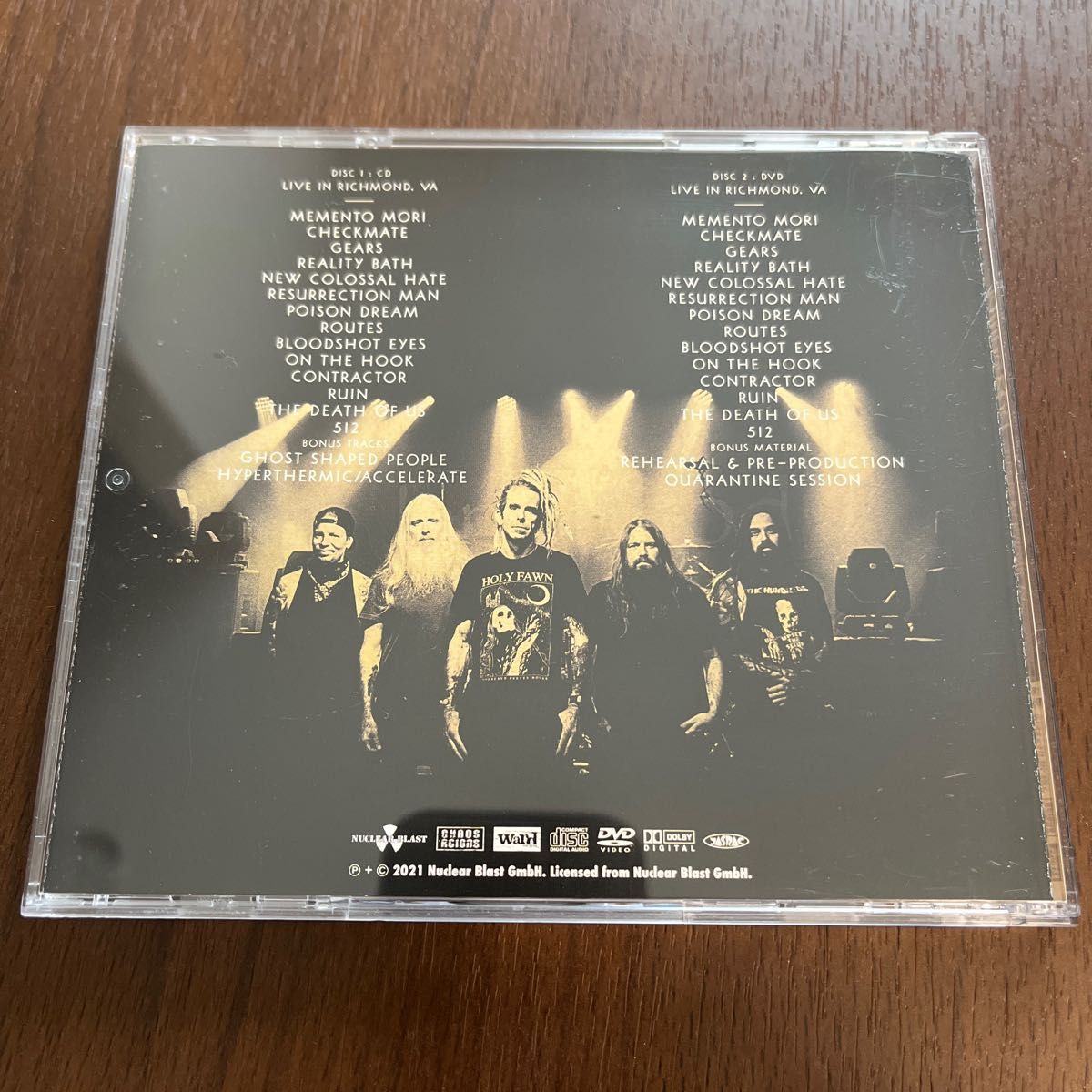 ライヴインリッチモンド VA 【CD+DVD/日本語解説書封入/世界同時発売】 (DVD付) メタリカ Metallica メタル