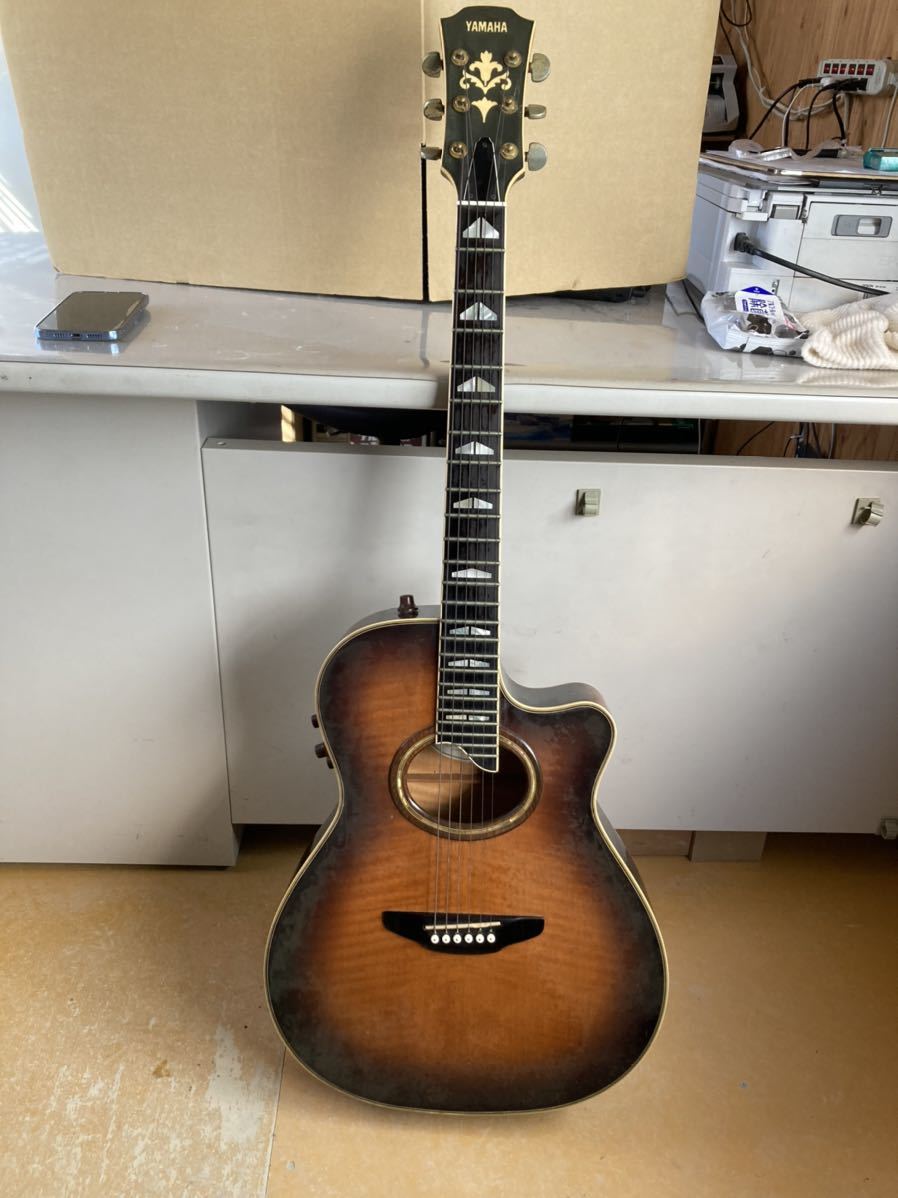 Yahoo!オークション - YAMAHA ヤマハ エレアコ ギター CWE-28 現状...