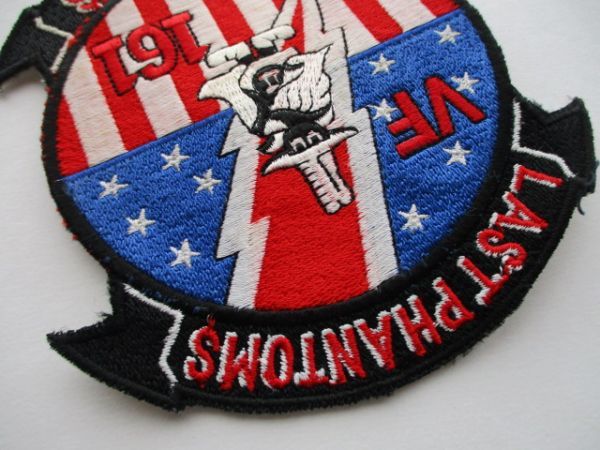 送料無料】アメリカ海軍VF-161 LAST PHANTOMS ROCK RIVERSパッチ 送料無料】アメリカ海軍VF-161 LAST PHANTOMS ROCK RIVERSパッチ