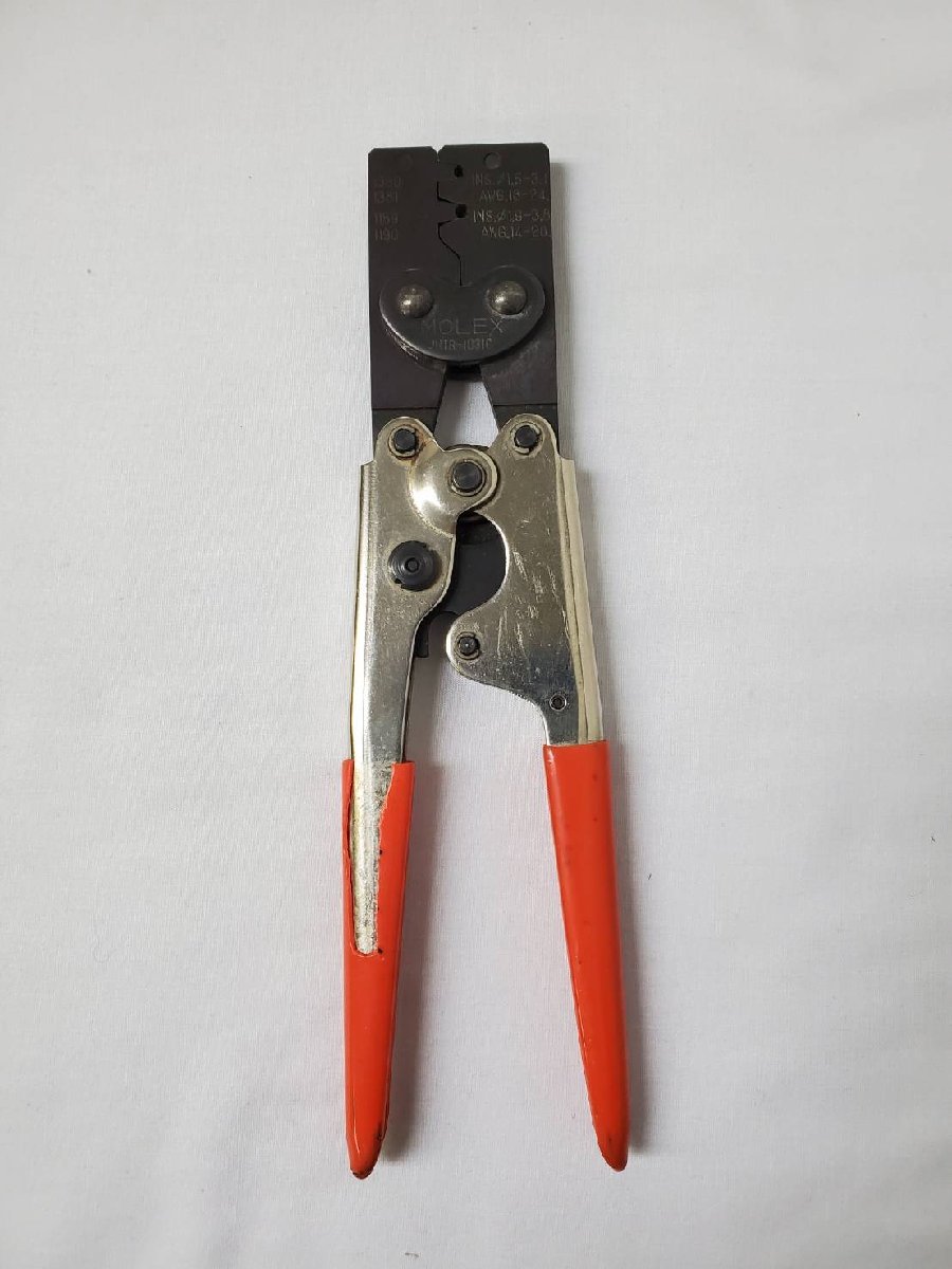 ▽ジャンク MOLEX モレックス 手動圧着工具 JHTR-1031C 圧着未確認