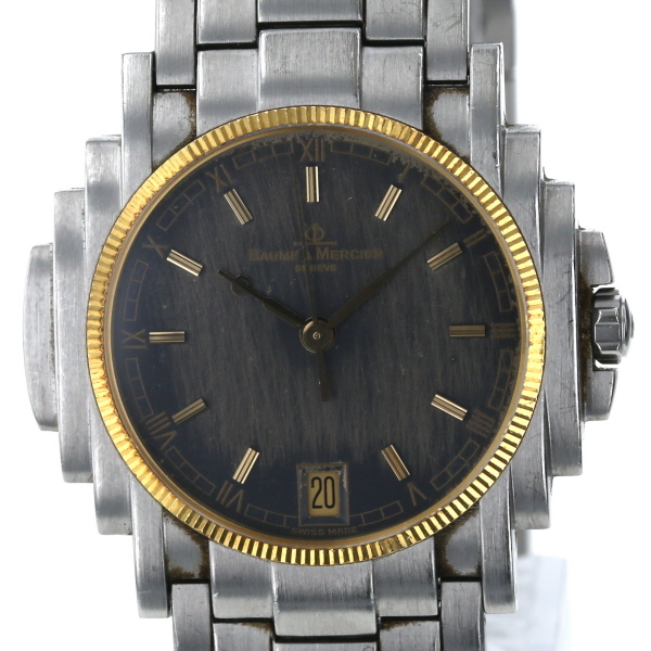 新製品情報も満載時計BAUME&MERCIER ボーム&メルシー】クォーツ 3針 デイト www.fusoforte