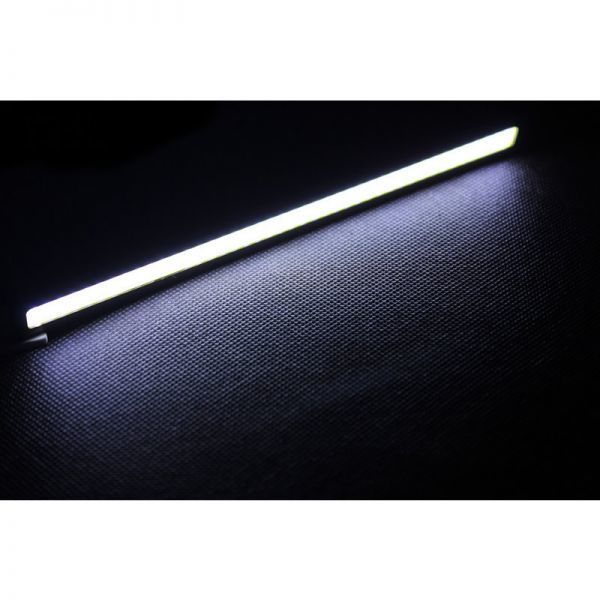 [ единая стоимость доставки 94 иен ] COB LED дневной свет белый 2 шт. комплект водонепроницаемый люминесценция сила . сильный балка свет черный рама белый 