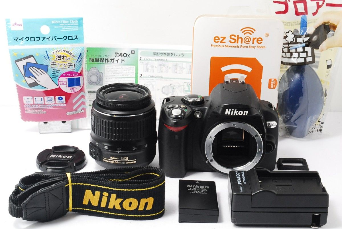 小さい軽い簡単綺麗 Nikon D40x 届いてすぐ使える 初心者お勧め
