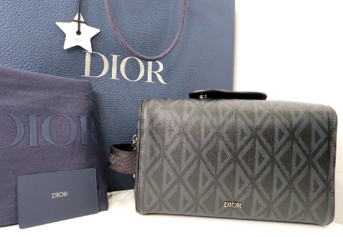 ークション 定価13万円弱 新品 ディオール DIOR LINGOT クラッチバッグ