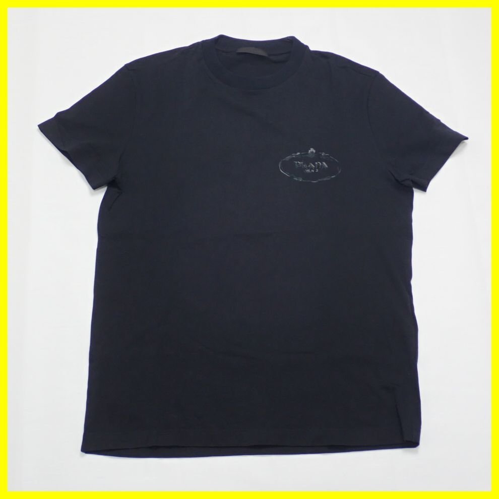 PRADAプラダ ロゴ刺繍 半袖 Tシャツ Yahoo!オークション - PRADA/プラダ ロゴ刺繍 半袖Tシャツ