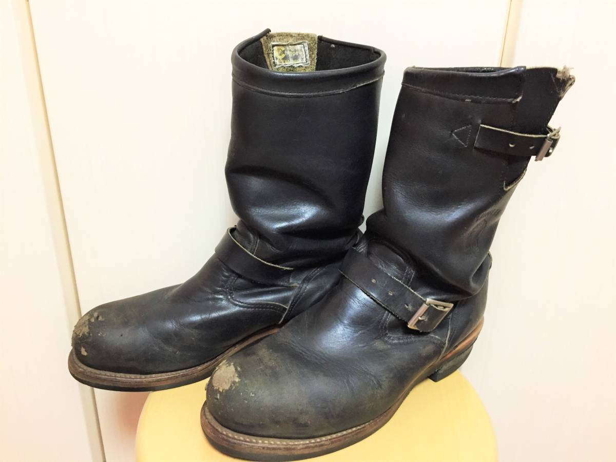 80's Chippewa/チペワ Engineer boots PT83 USA製 ビンテージ品